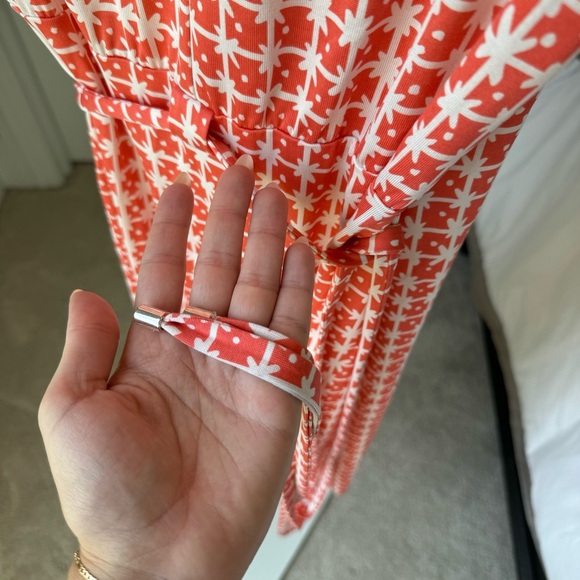 Diane Von Furstenberg 100% Silk Jersey Mindy Wrap Dress - Picture 7 of 10